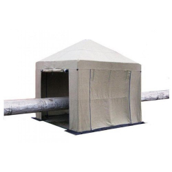 Купить Tent Палатка сварщика 2,5х2,5 ( м ) Брезент. Усиленный каркас труба 25мм в Леонихе